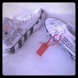 Off white Converse